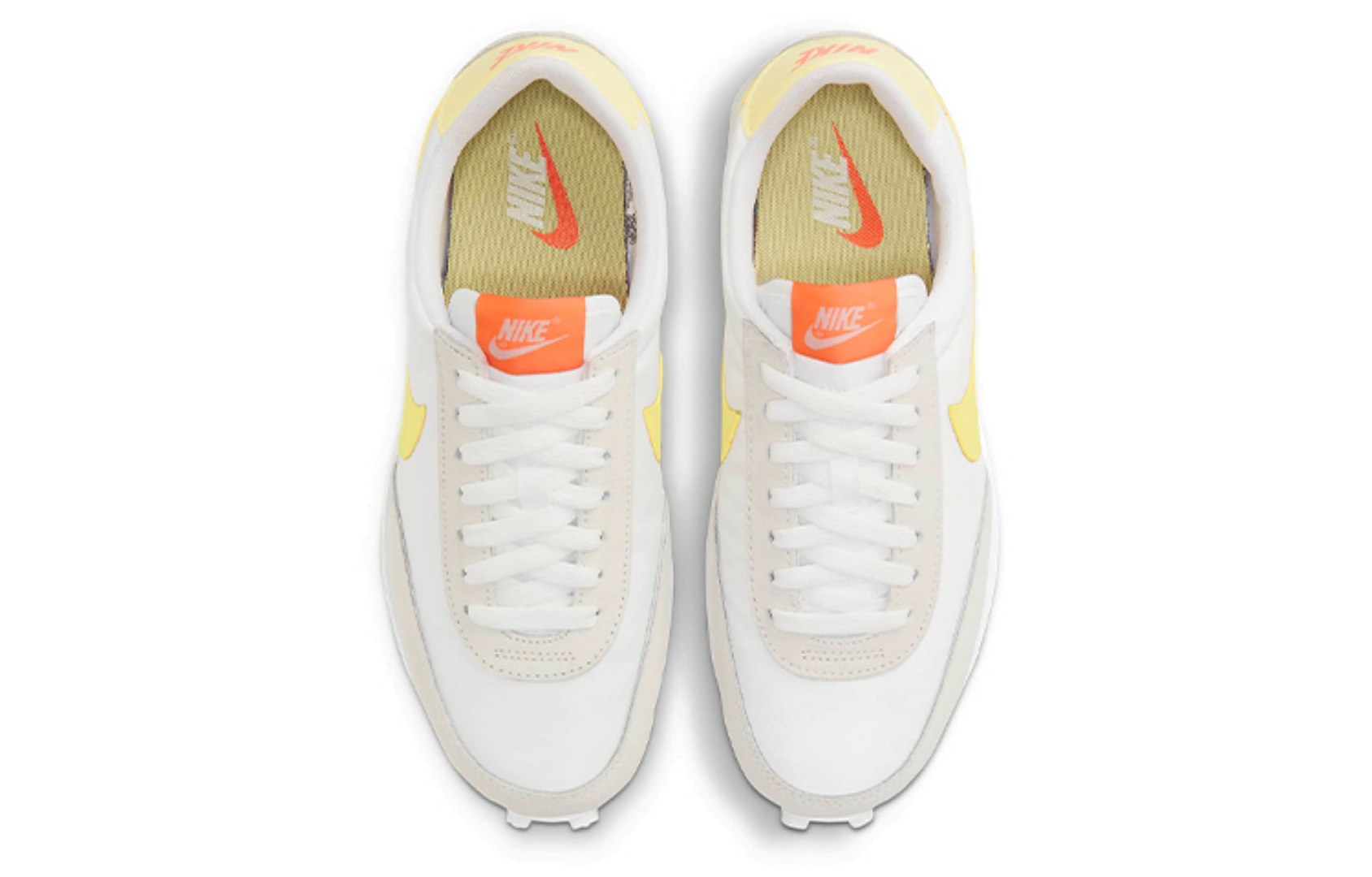 Фото № 4 с приближением к товару «‎Nike Daybreak Wmns BeigeWhiteYellow»