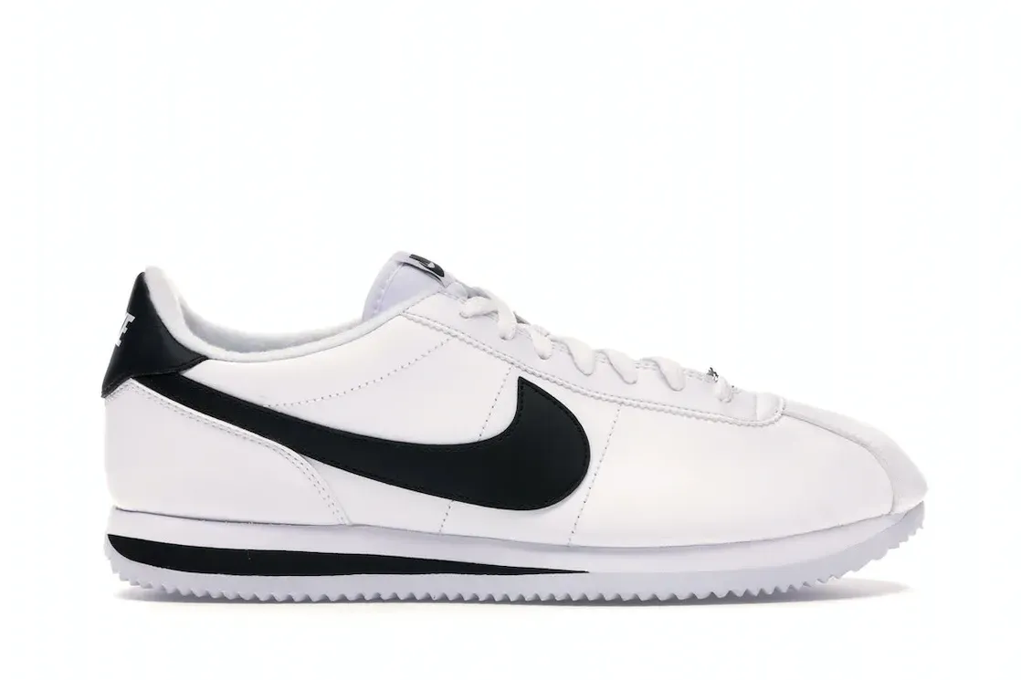 Фото № 1 с приближением к товару «‎Nike Cortez Basic Leather White Black (2017)»