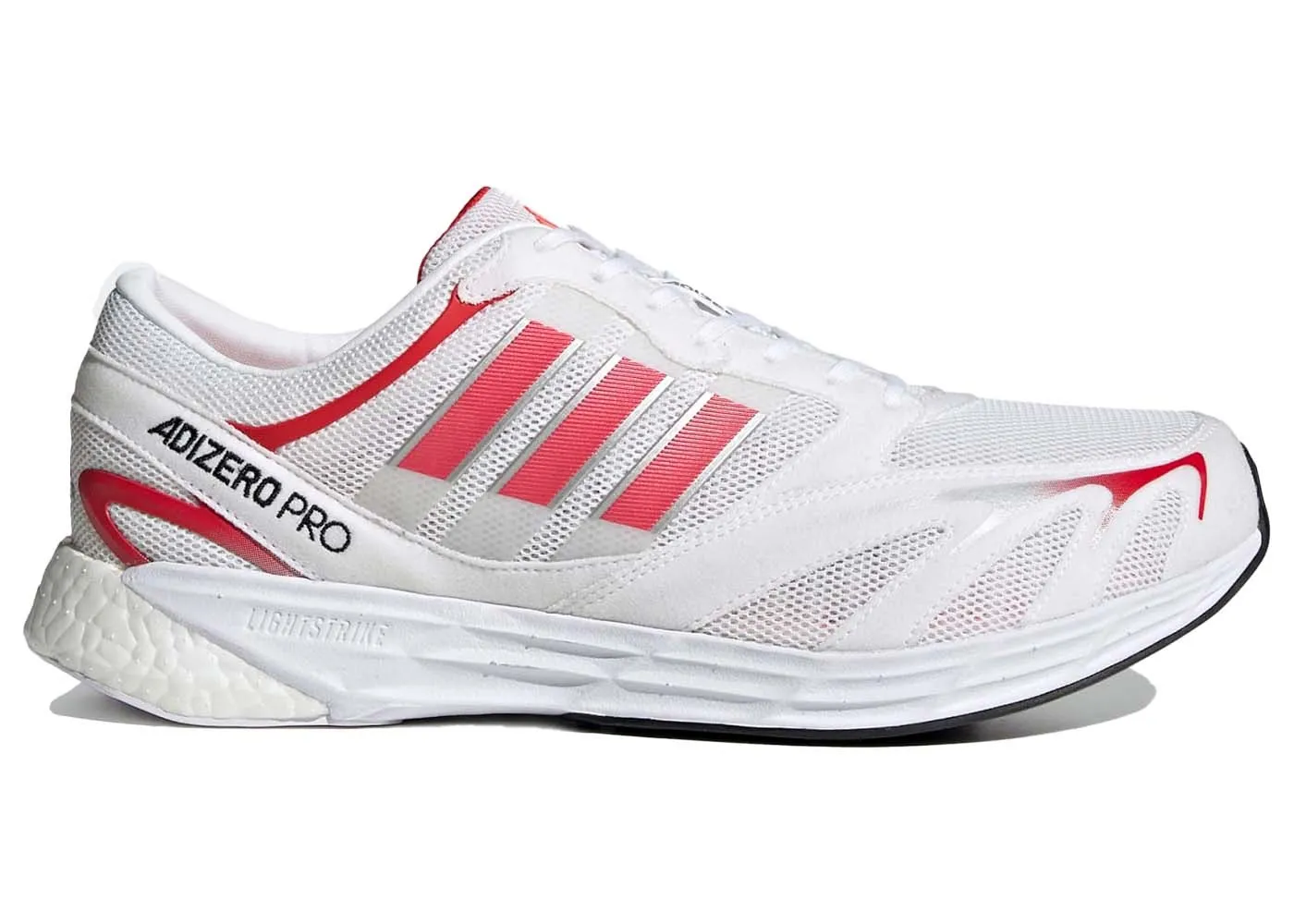 Фото № 1 с приближением к товару «‎adidas Adizero Pro V1 DNA Cloud White Vivid Red»