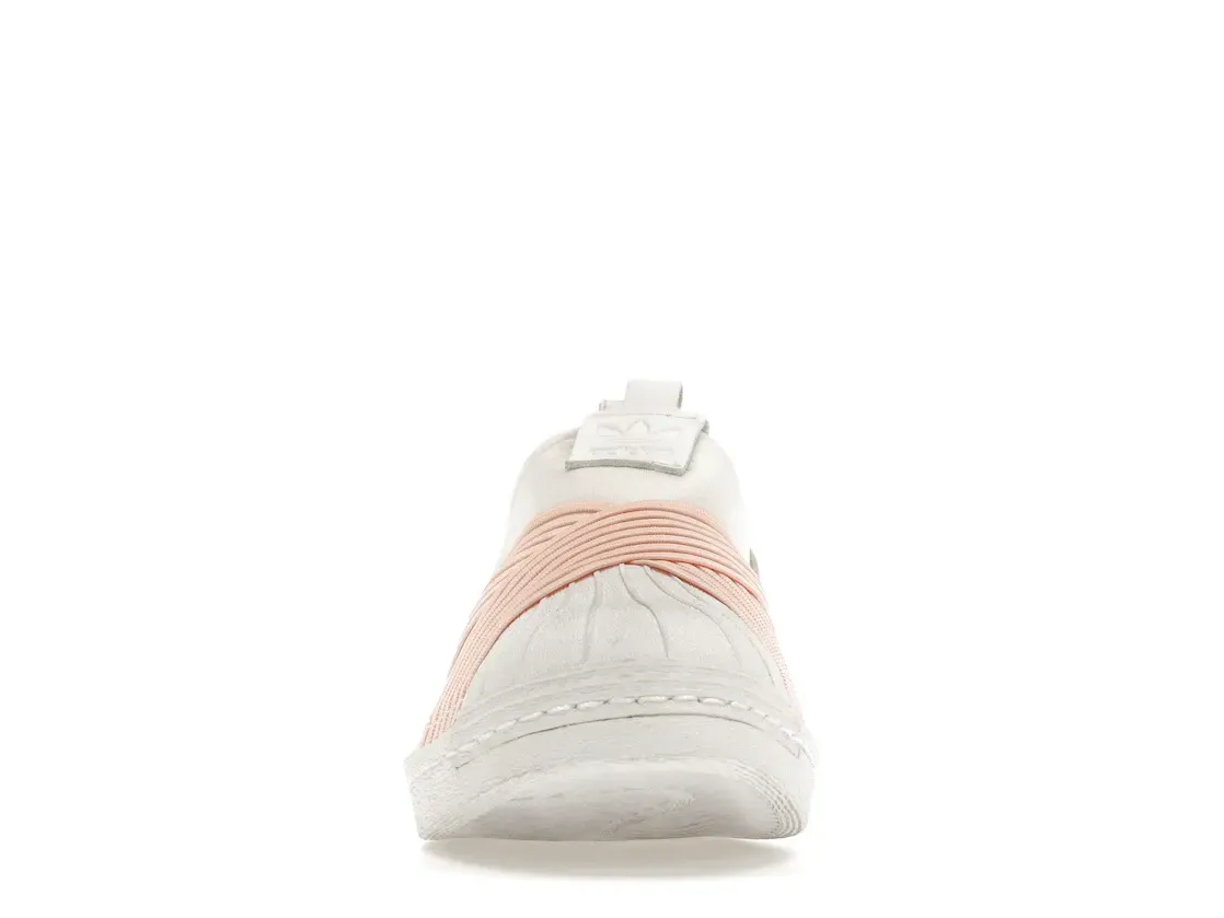 Фото № 2 с приближением к товару «‎adidas Superstar Slip on White Orange »
