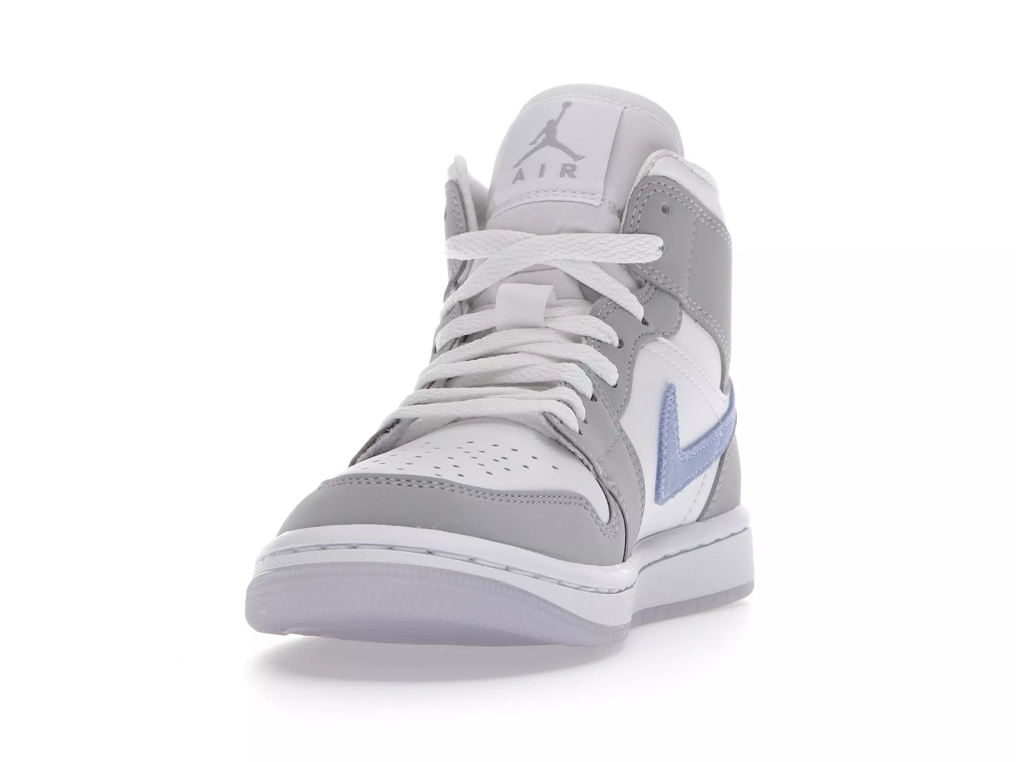 Фото № 3 с приближением к товару «‎Jordan 1 Mid Wolf Grey Aluminum »