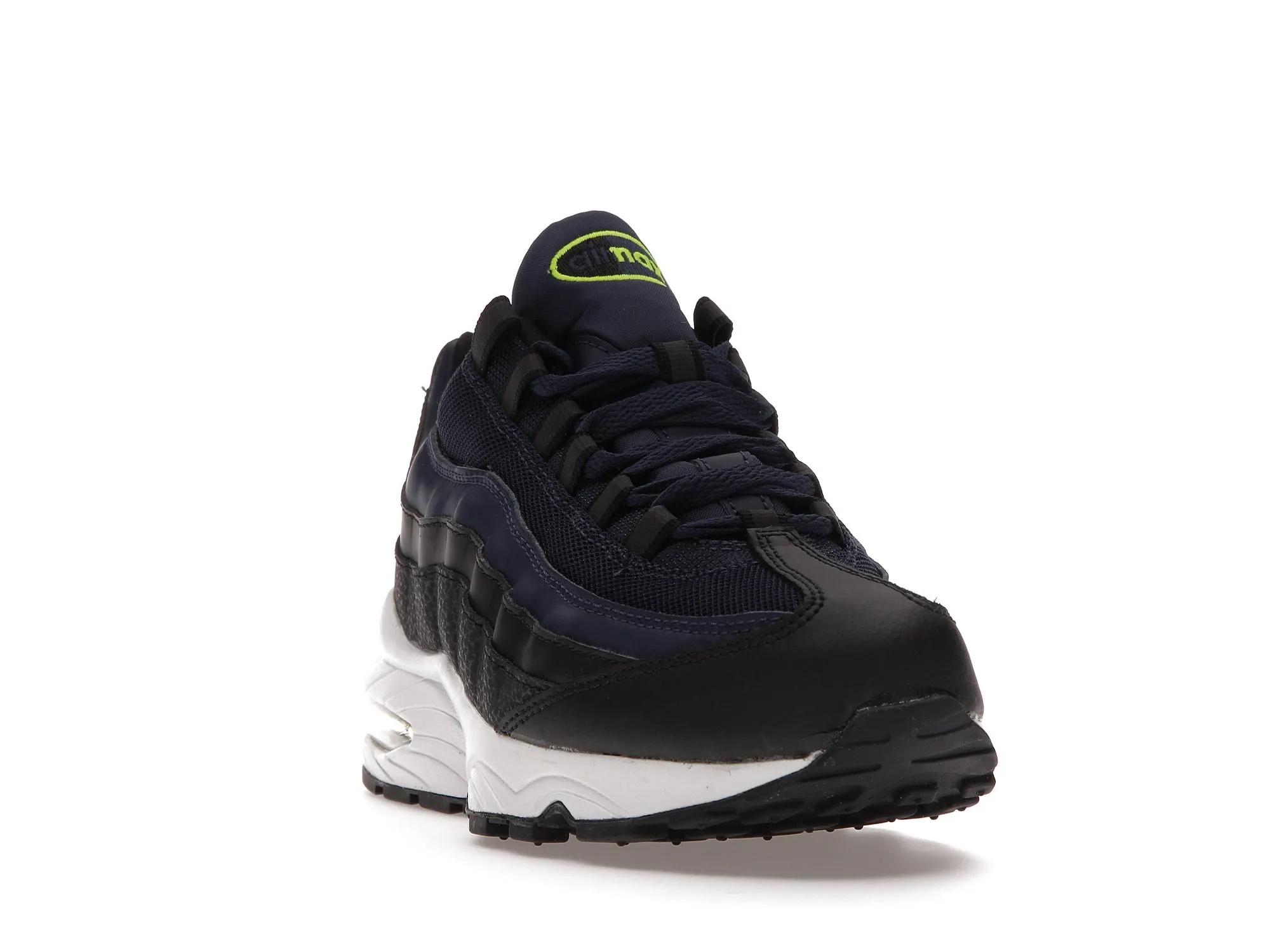 Фото № 4 с приближением к товару «‎Nike Air Max 95 Black Midnight Navy »
