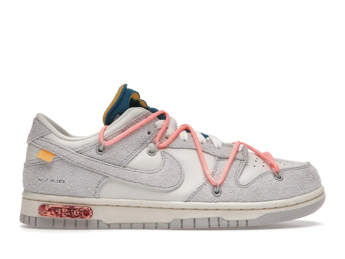 Фото № 1 с приближением к товару «‎Nike Dunk Low Off-White Lot 19»