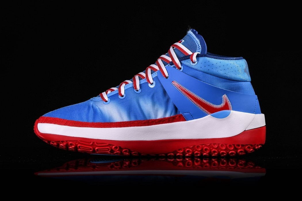 Фото № 2 с приближением к товару «‎Nike Zoom Kd 13 Nets Hardwood Classics»