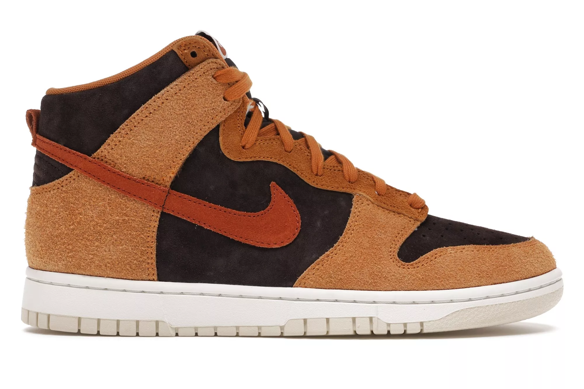 Фото № 1 с приближением к товару «‎Nike Dunk High PRM Dark Russet»