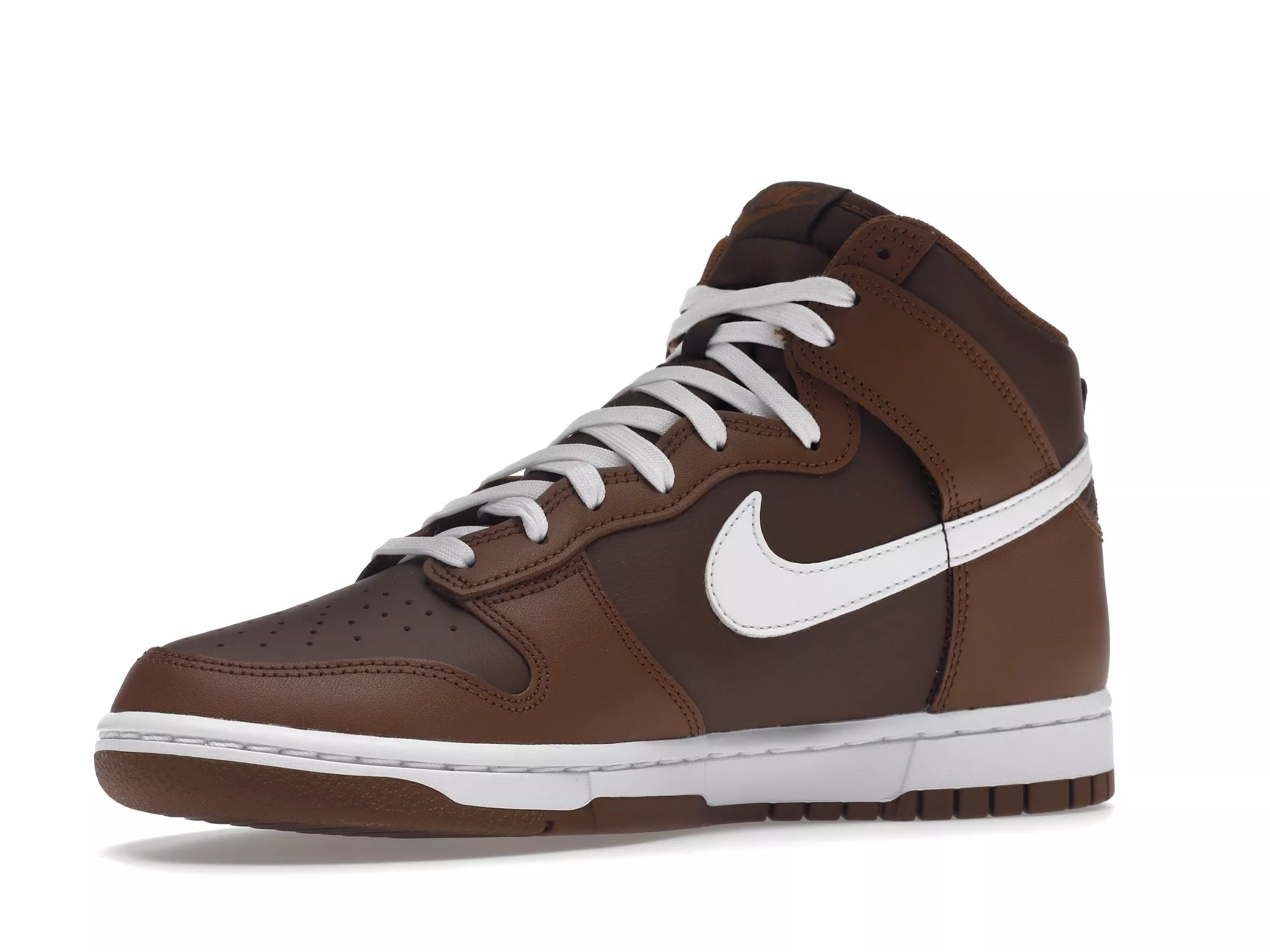 Фото № 4 с приближением к товару «‎Nike Dunk High Chocolate»