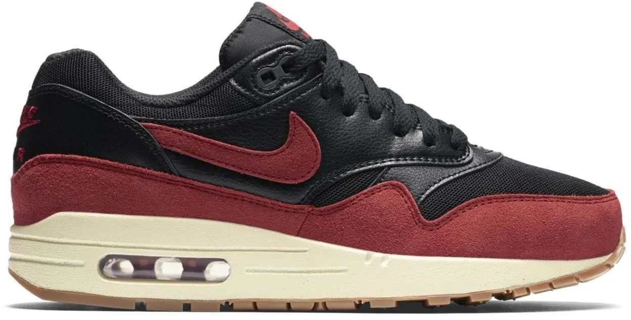 Фото № 1 с приближением к товару «‎Nike Air Max 1 Black Red Sail »