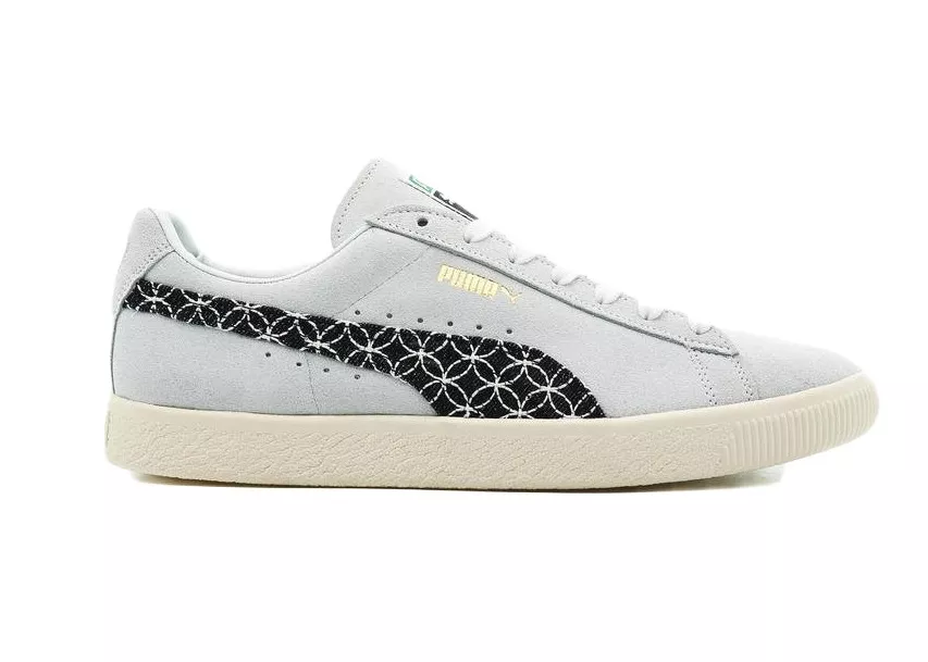 Фото № 1 с приближением к товару «‎Puma Suede Vintage Made in Japan Sashiko Vaporous Grey»