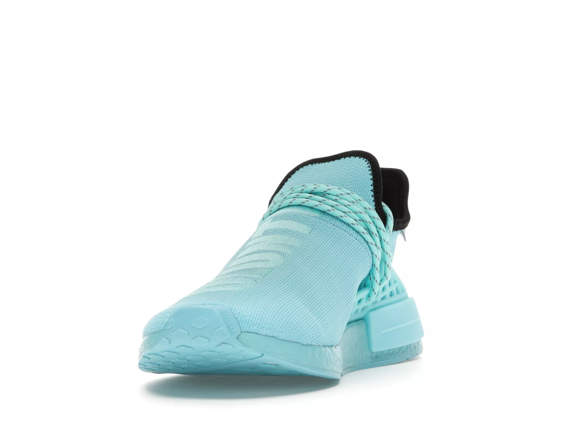 Фото № 4 с приближением к товару «‎adidas NMD Hu Pharrell Williams Clear Aqua»