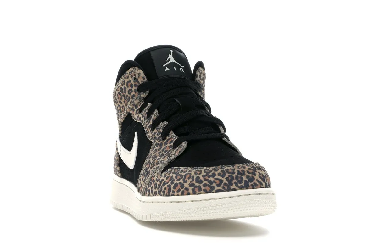 Фото № 2 с приближением к товару «‎Jordan 1 Mid SE Leopard »