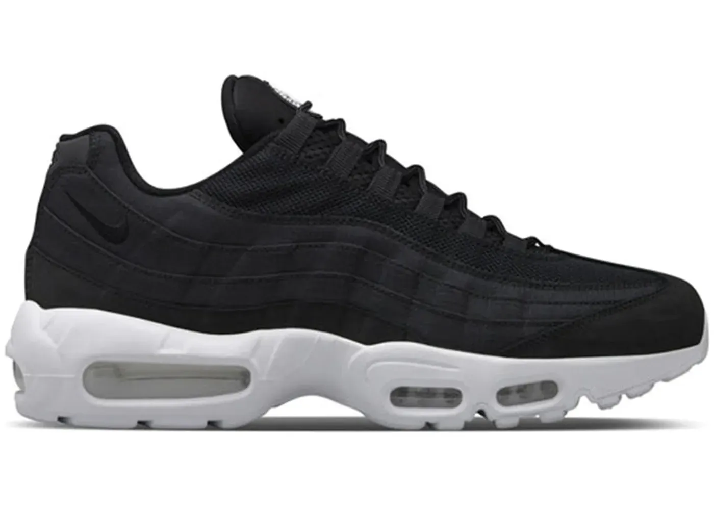 Фото № 1 с приближением к товару «‎Nike Air Max 95 Stussy Black»