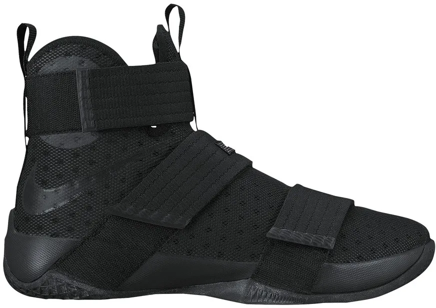 Фото № 1 с приближением к товару «‎Nike LeBron Zoom Soldier 10 Black Space»