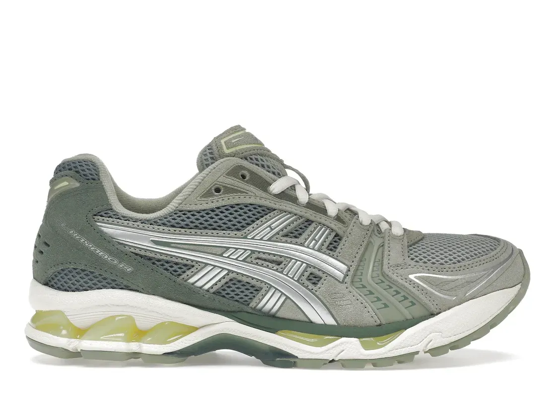 Фото № 1 с приближением к товару «‎ASICS Gel-Kayano 14 Olive Grey Pure Silver»