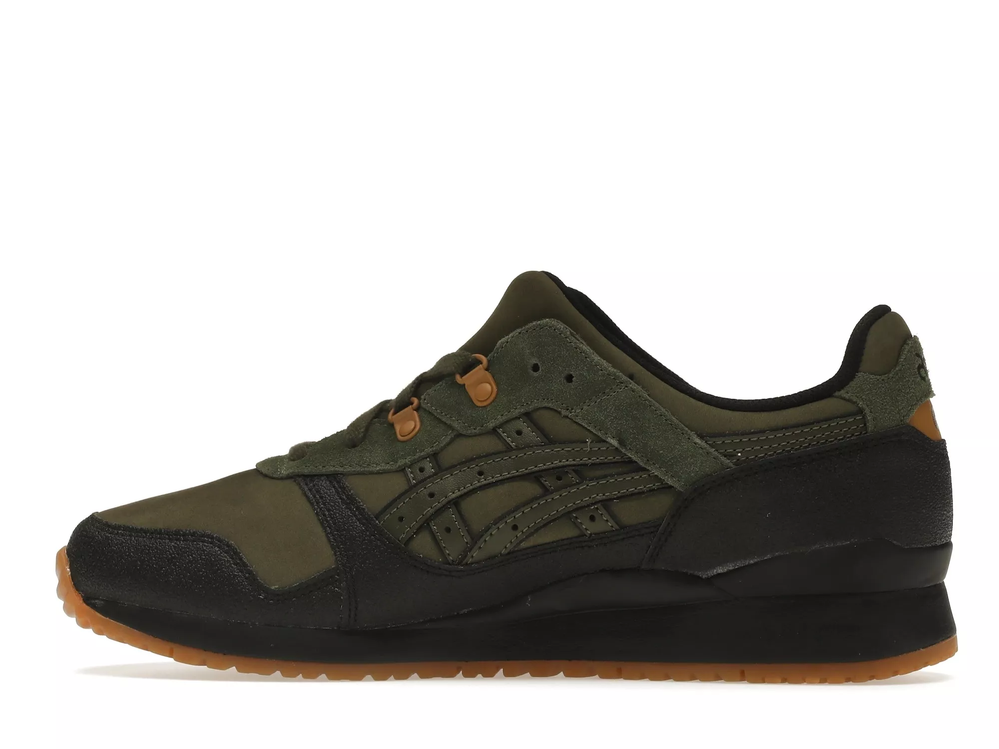 Фото № 5 с приближением к товару «‎ASICS Gel-Lyte III Olive Canvas Black»