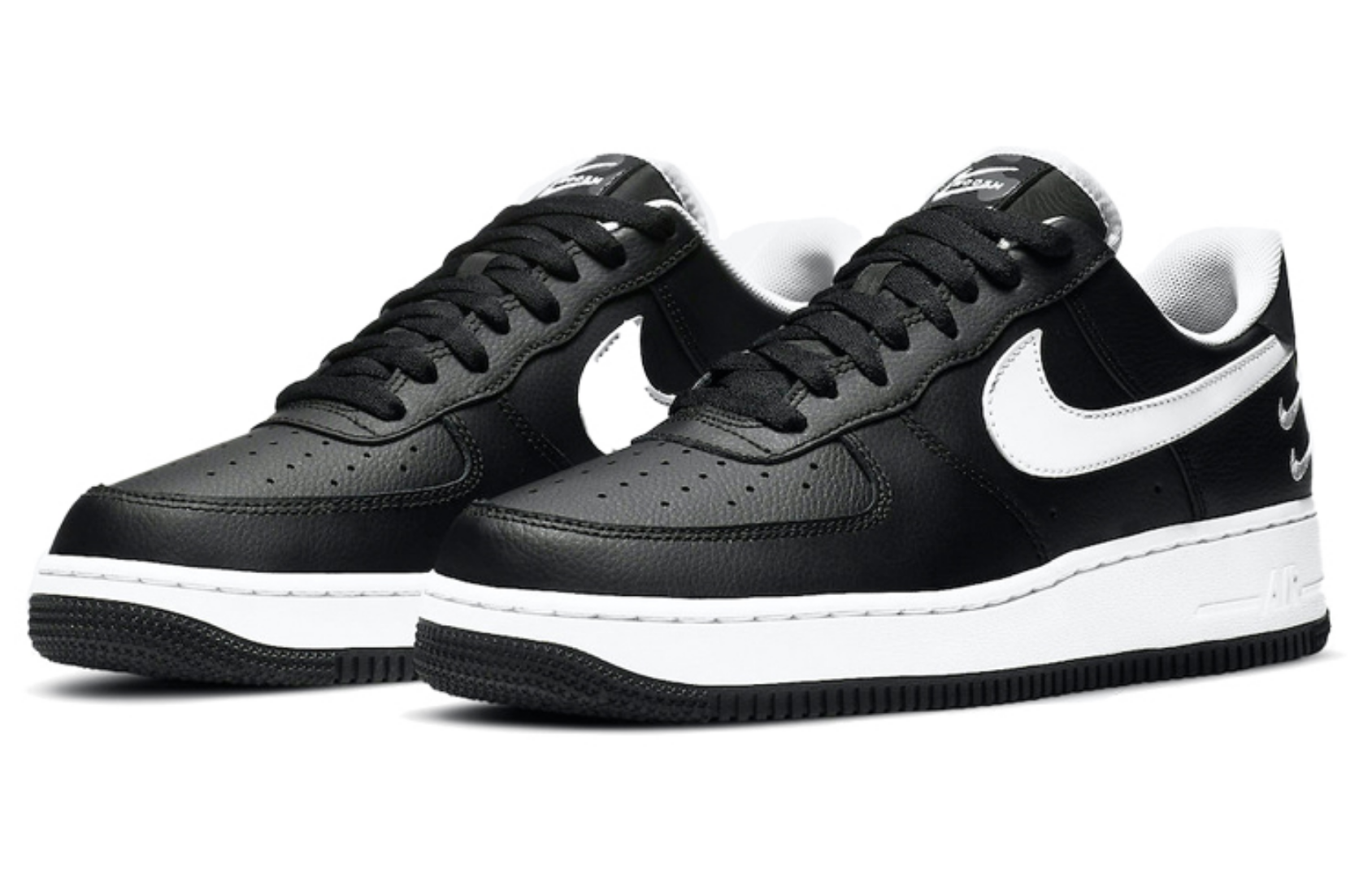 Фото № 3 с приближением к товару «‎Nike Air Force 1 Low WhiteBlack»