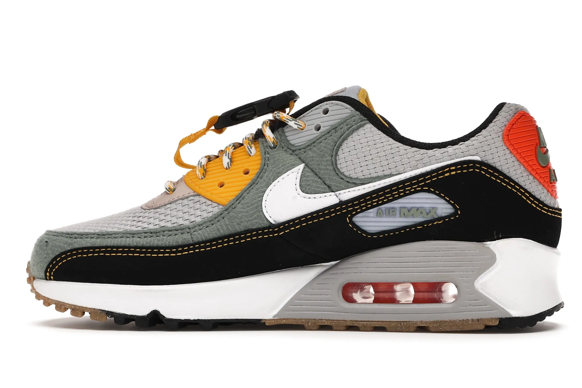 Фото № 5 с приближением к товару «‎Nike Air Max 90 Buckle Spiral Sage»