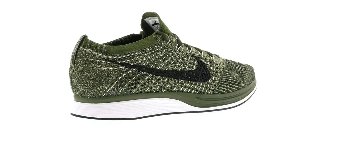 Фото № 6 с приближением к товару «‎Nike Flyknit Racer Rough Green»