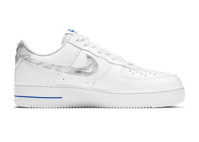 Фото № 1 с приближением к товару «‎Nike Air Force 1 Low Topography Pack White Racer Blue»