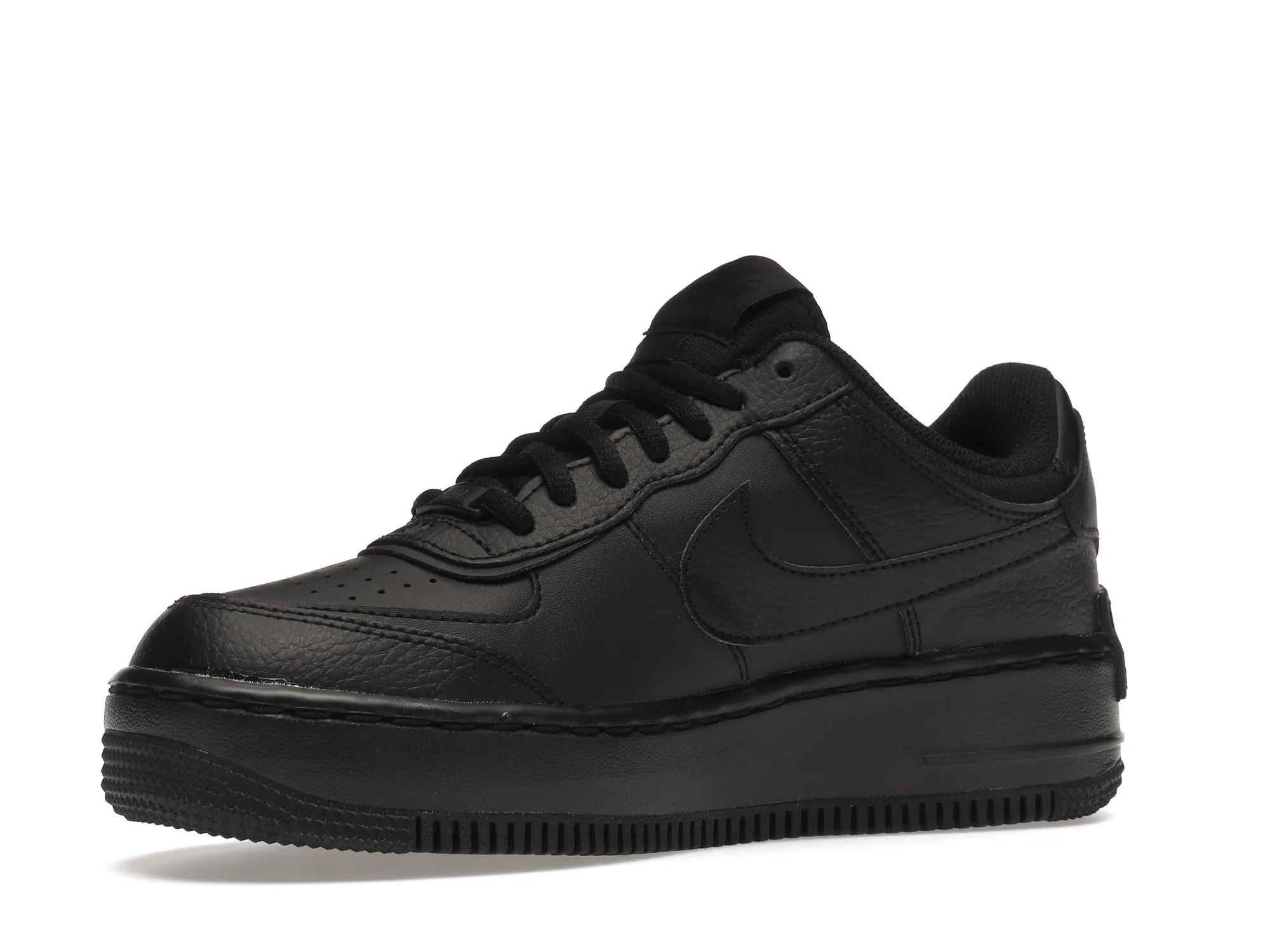 Фото № 3 с приближением к товару «‎Nike Air Force 1 Low Shadow Triple Black »