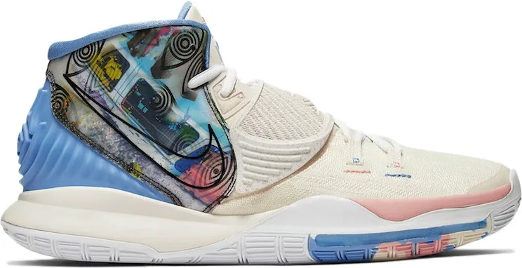 Фото № 1 с приближением к товару «‎Nike Kyrie 6 Preheat Collection Los Angeles»