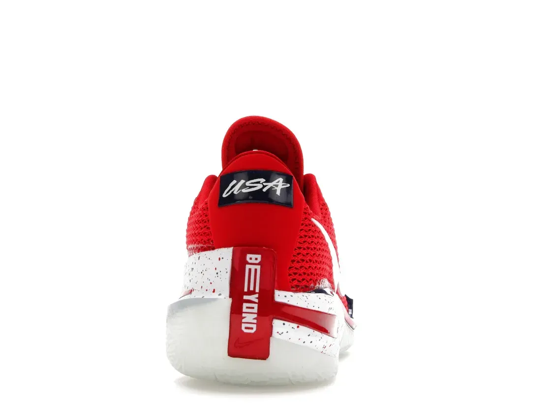Фото № 4 с приближением к товару «‎Nike Air Zoom GT Cut Team USA Sport Red»