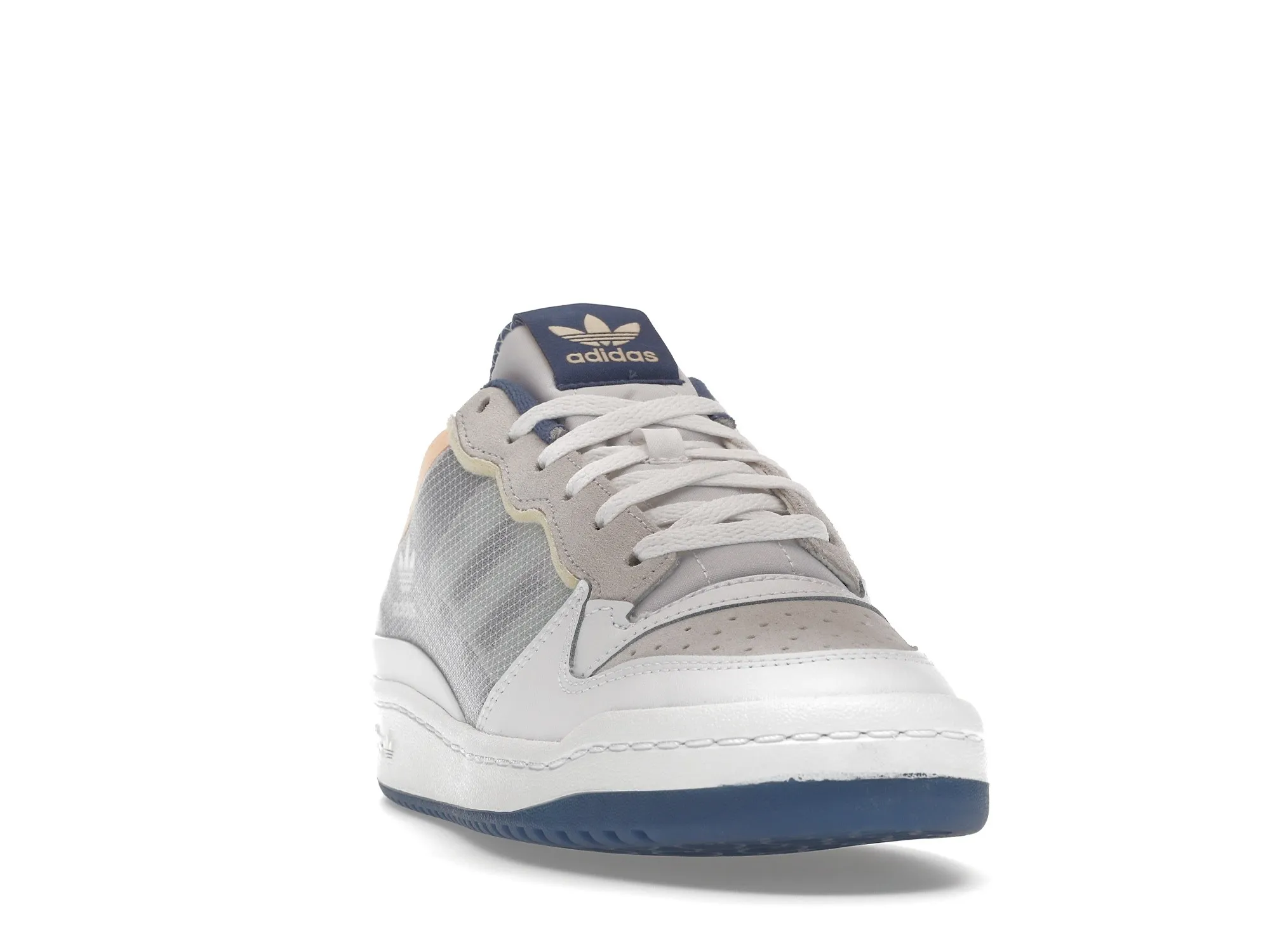 Фото № 3 с приближением к товару «‎adidas Forum Low TT Cloud White Acid Orange Crew Blue»