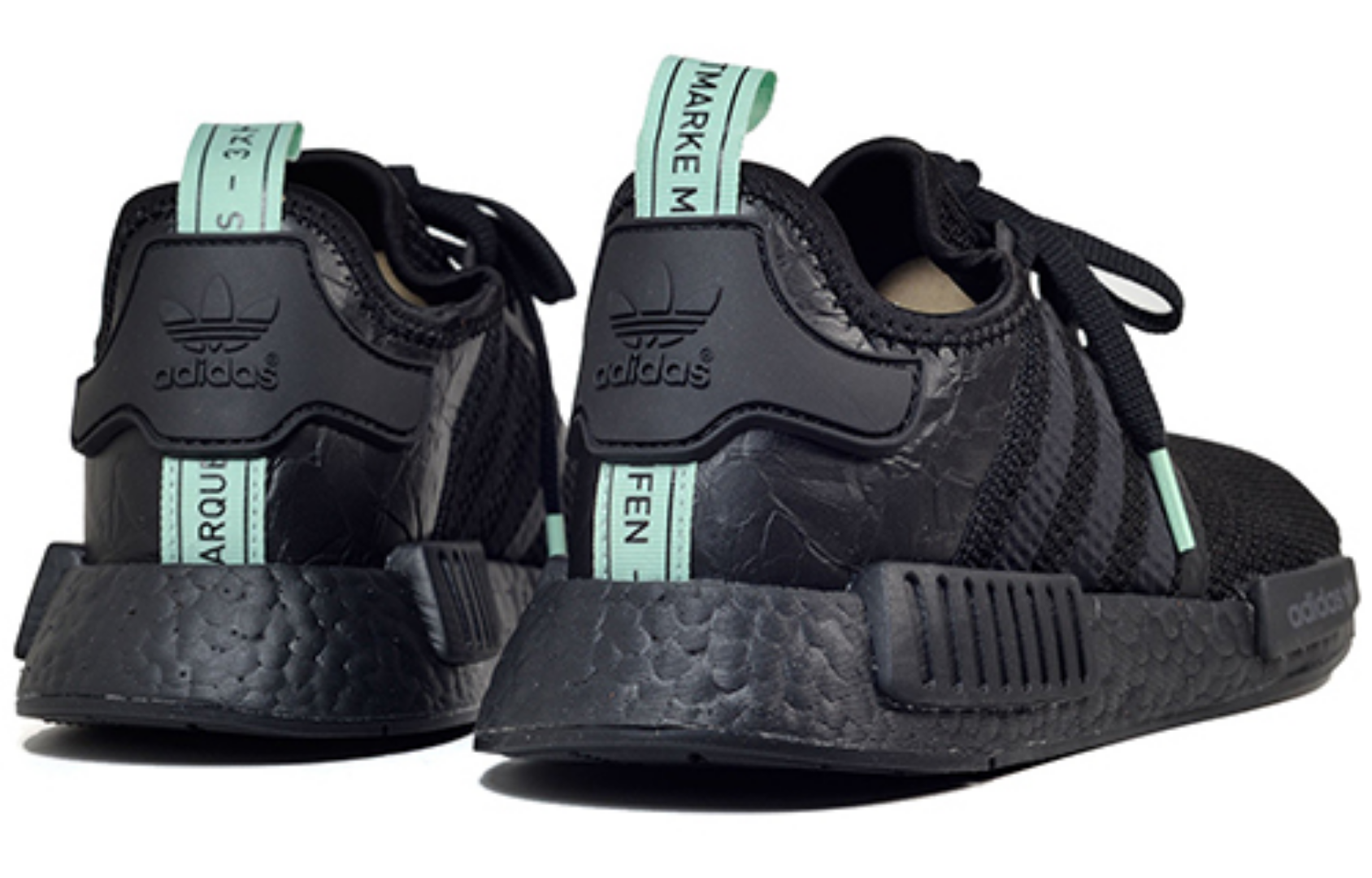 Фото № 4 с приближением к товару «‎adidas NMD R1 Mint Glow (W)»