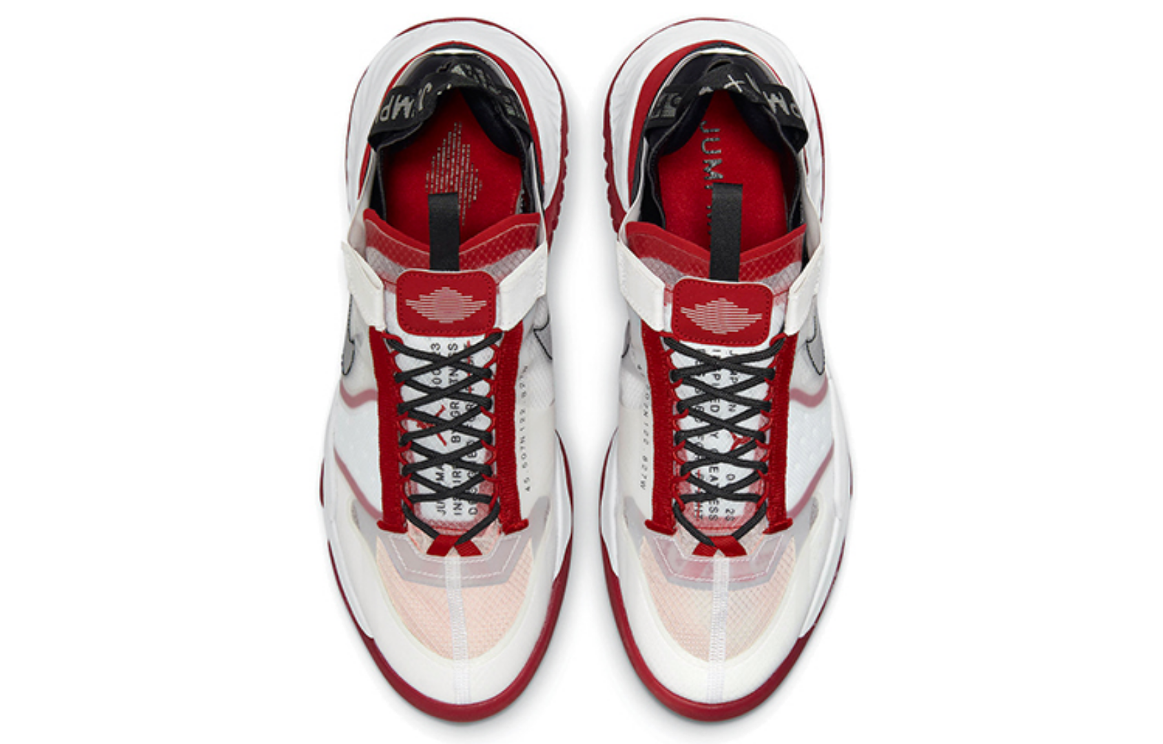 Фото № 4 с приближением к товару «‎Nike Air Jordan Delta Breathe Skate shoes WhiteRedBlack»