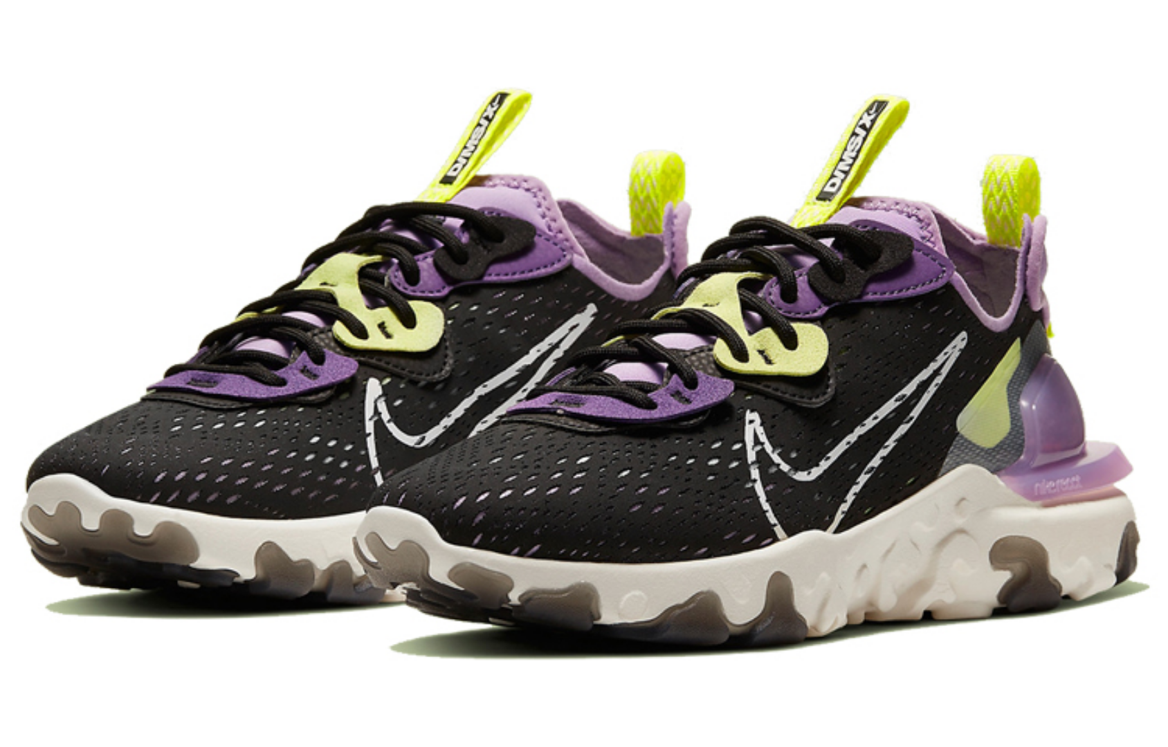 Фото № 3 с приближением к товару «‎Nike Wmns React Vision 'Black Purple'»