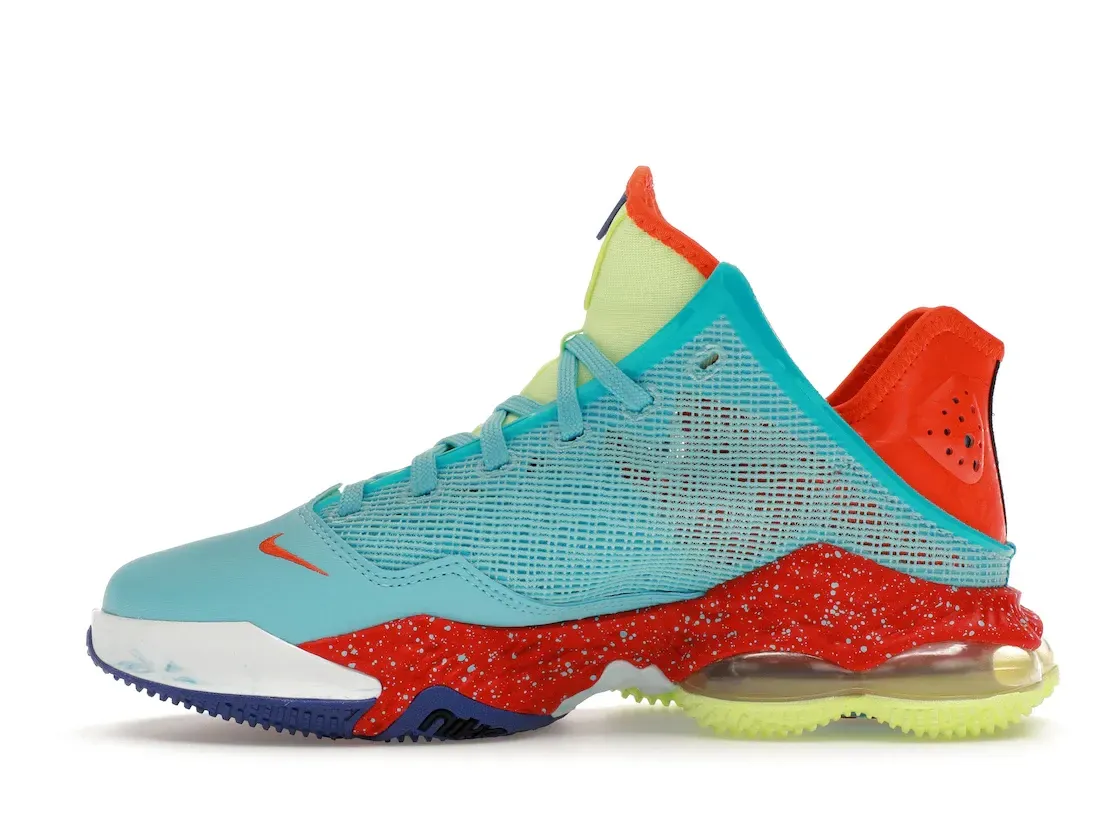 Фото № 3 с приближением к товару «‎Nike LeBron 19 Low Blue Chill»