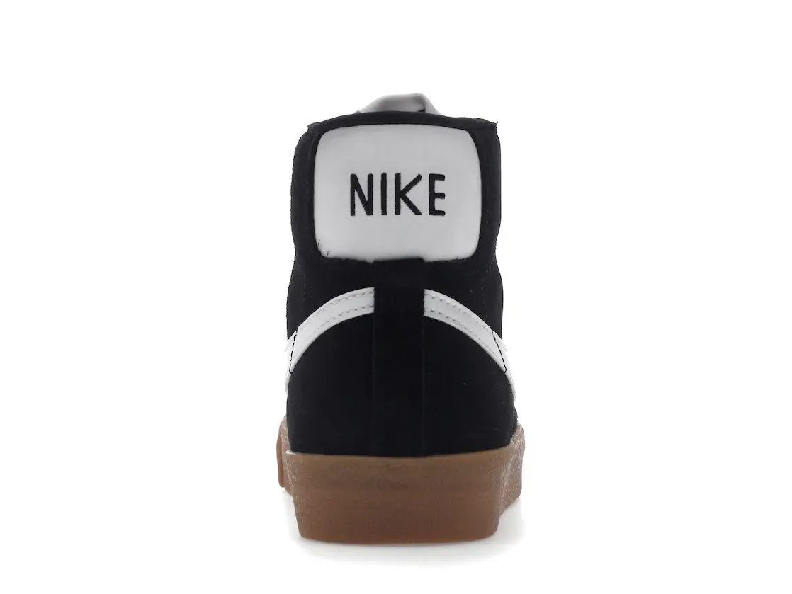 Фото № 4 с приближением к товару «‎Nike Blazer Mid 77 Black White Gum »