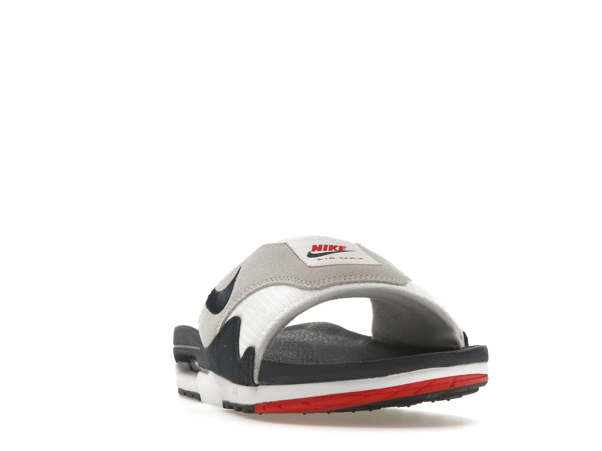 Фото № 2 с приближением к товару «‎Nike Air Max 1 Slide Obsidian University Red»