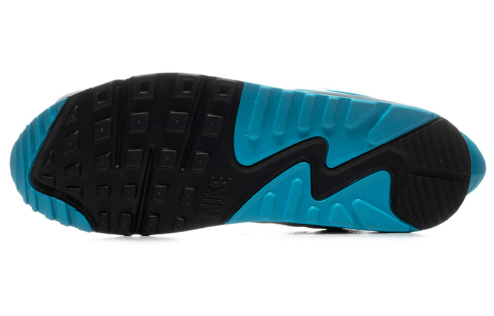 Фото № 4 с приближением к товару «‎Nike Air Max 90 FlyEase "Laser Blue»