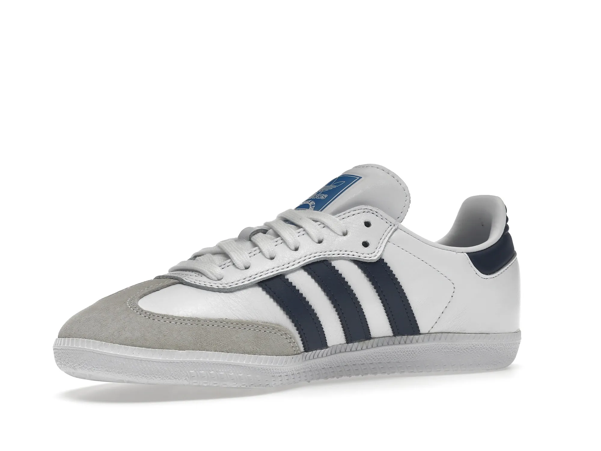 Фото № 4 с приближением к товару «‎adidas Samba ADV White Shadow Navy»