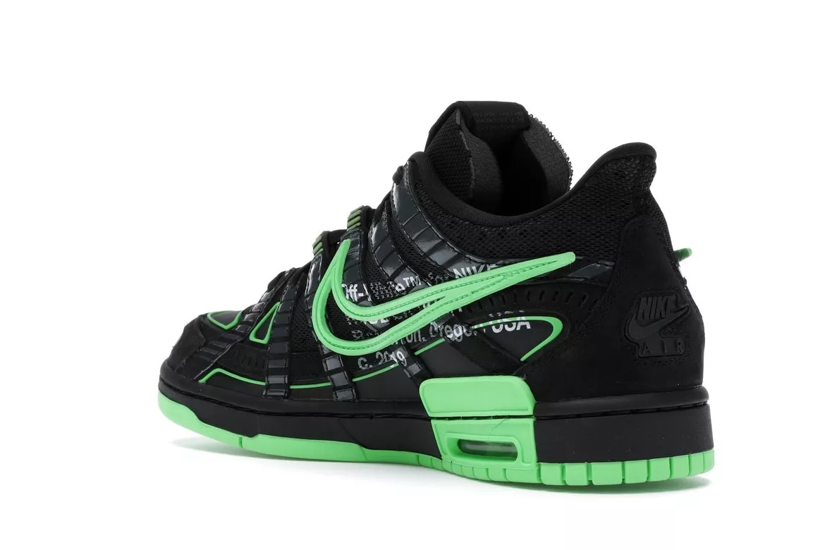 Фото № 5 с приближением к товару «‎Nike Air Rubber Dunk Off-White Green Strike»