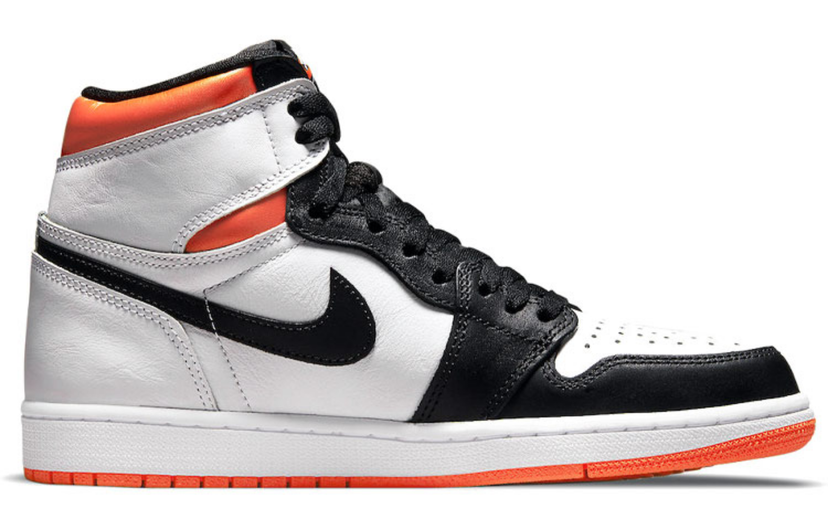 Фото № 2 с приближением к товару «‎Nike Air Jordan 1 Retro High OG Vintage Basketball shoes Electro Orange»
