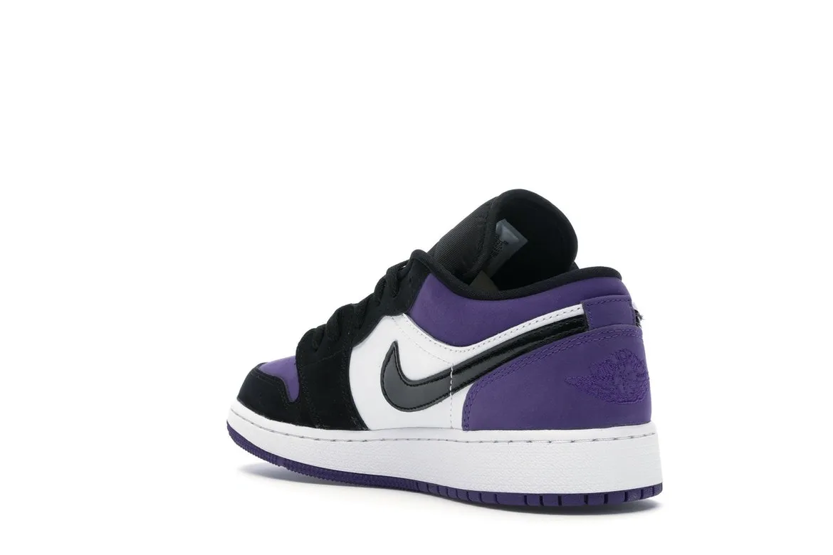 Фото № 6 с приближением к товару «‎Jordan 1 Low Court Purple »
