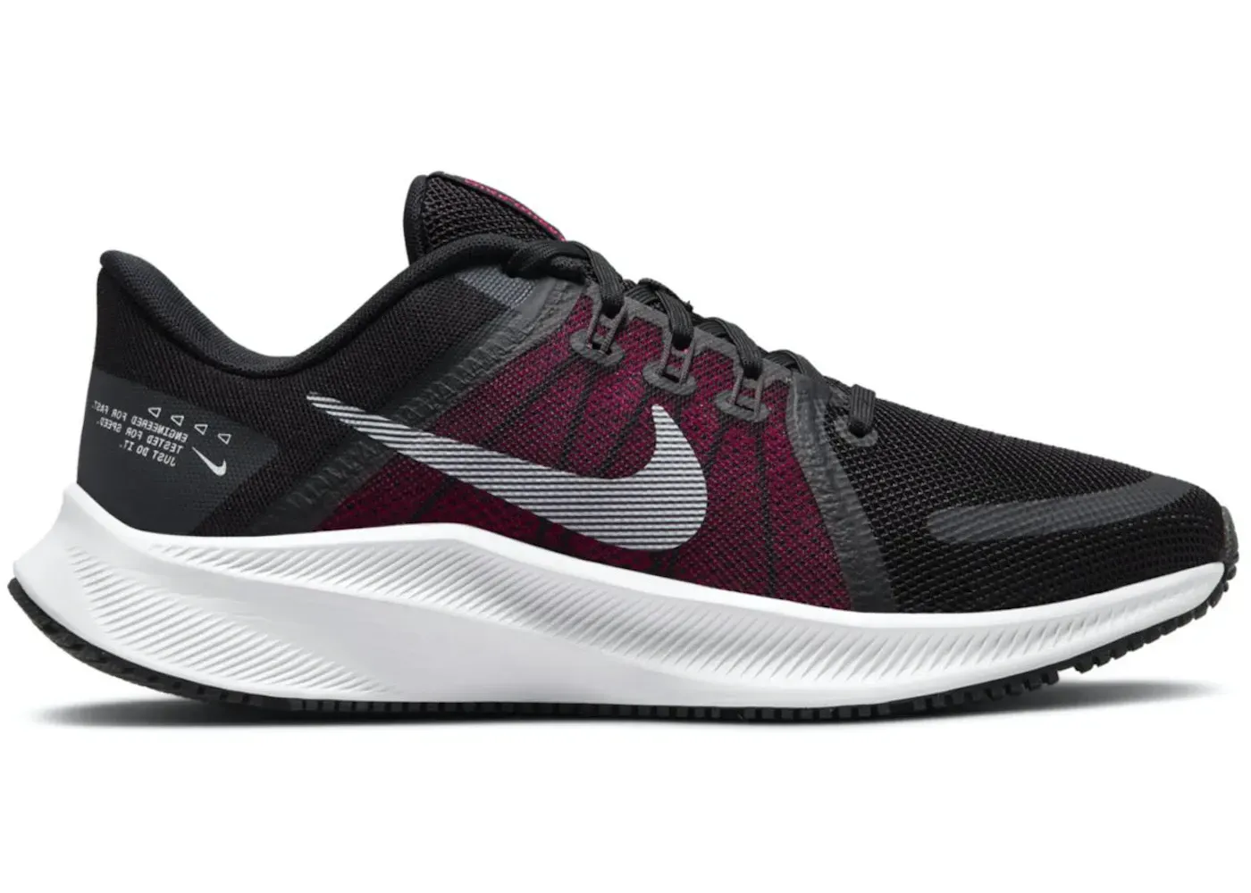 Фото № 1 с приближением к товару «‎Nike Quest 4 Black Hyper Pink »