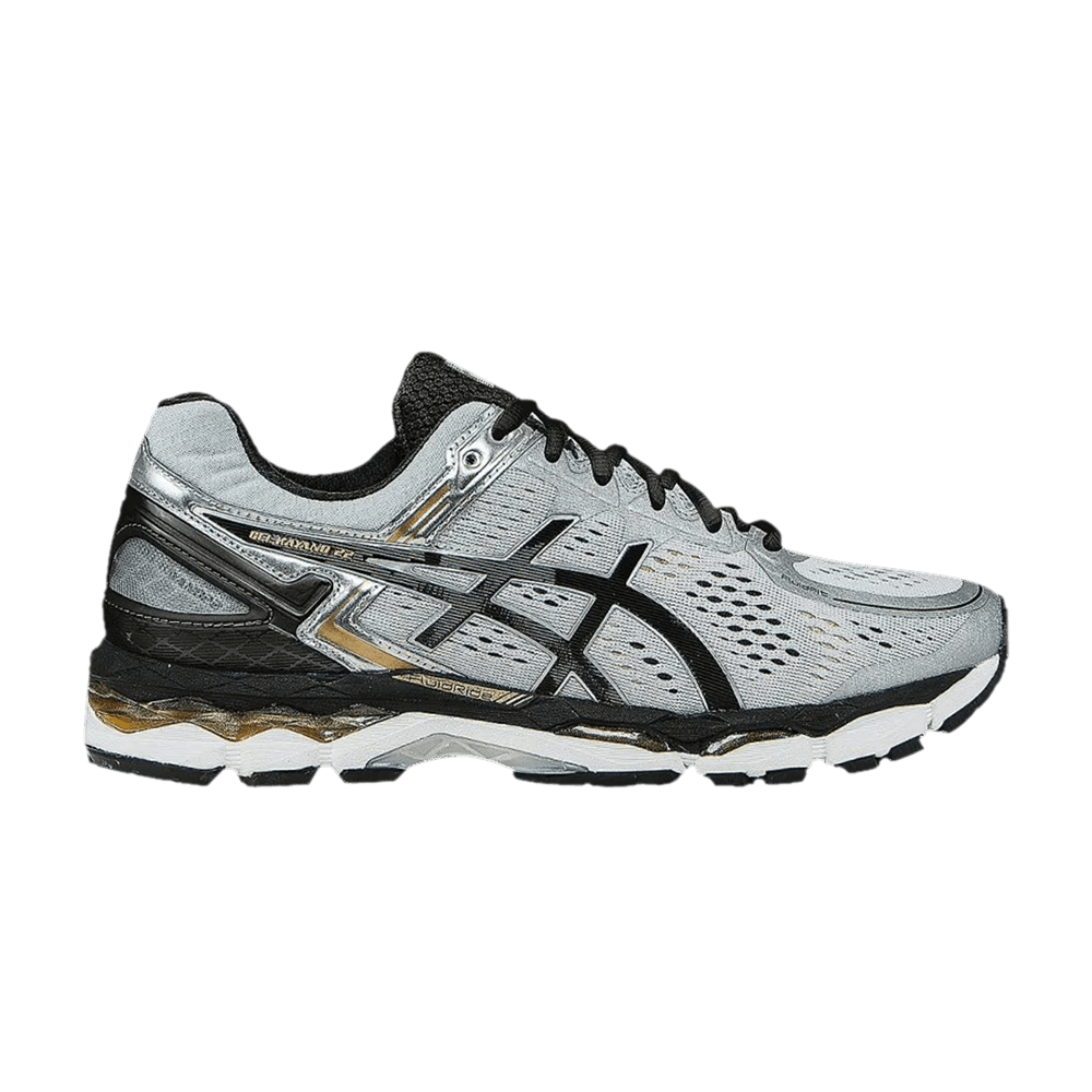 Asics Gel Kayano 22 Silver Black Gold