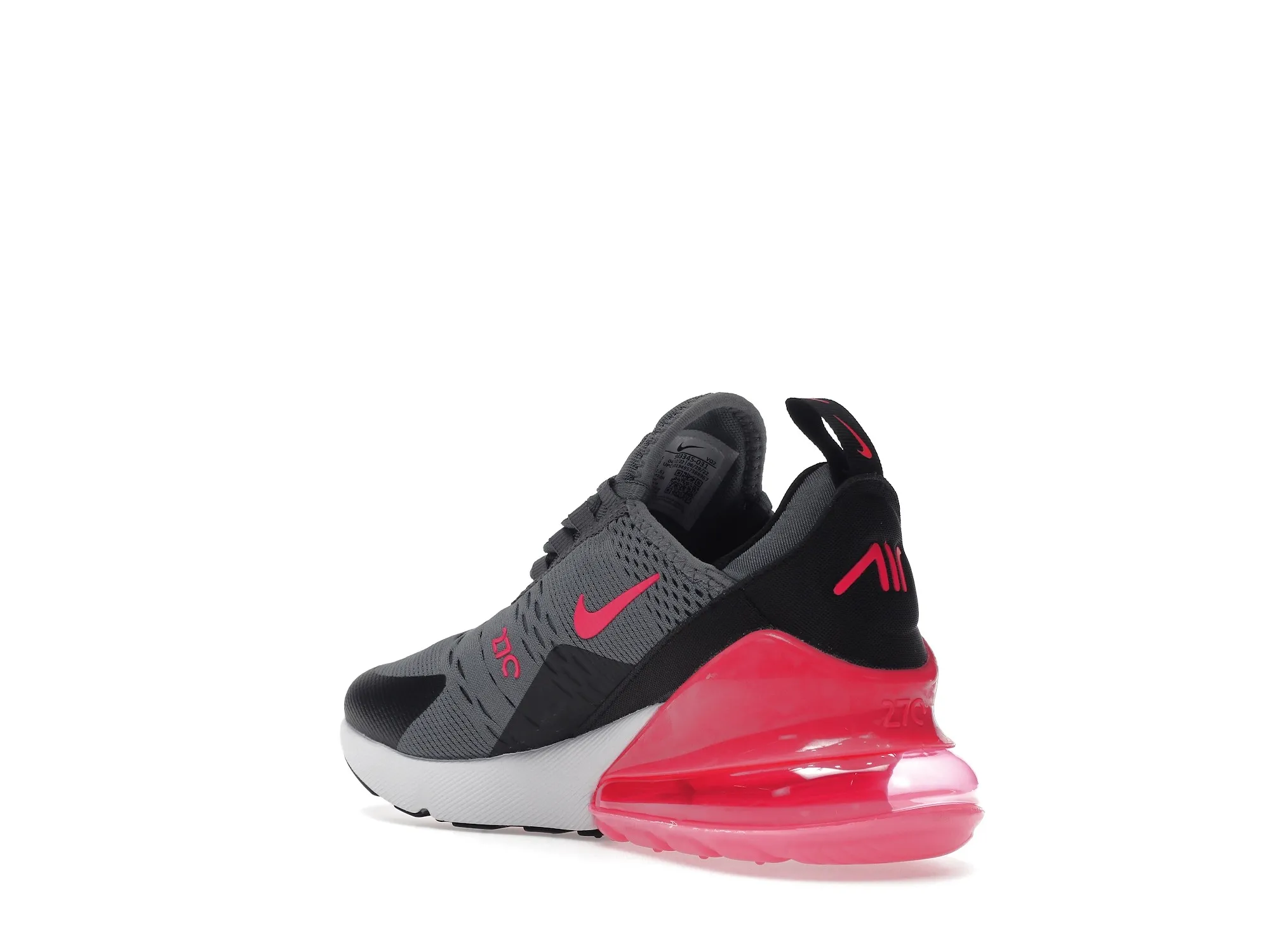 Фото № 6 с приближением к товару «‎Nike Air Max 270 Smoke Grey Hyper Pink »