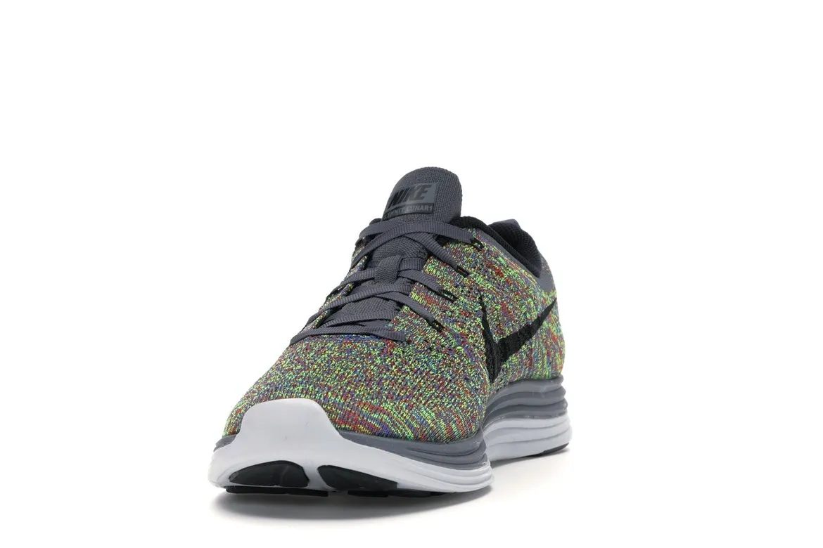 Фото № 2 с приближением к товару «‎Nike Flyknit Lunar 1 Multi-Color»