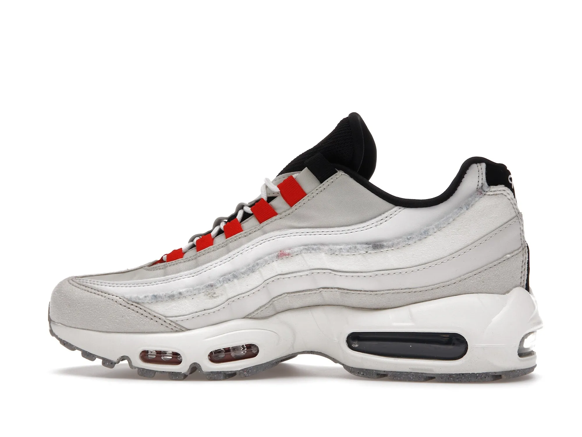 Фото № 5 с приближением к товару «‎Nike Air Max 95 Light Bone Habanero Red»