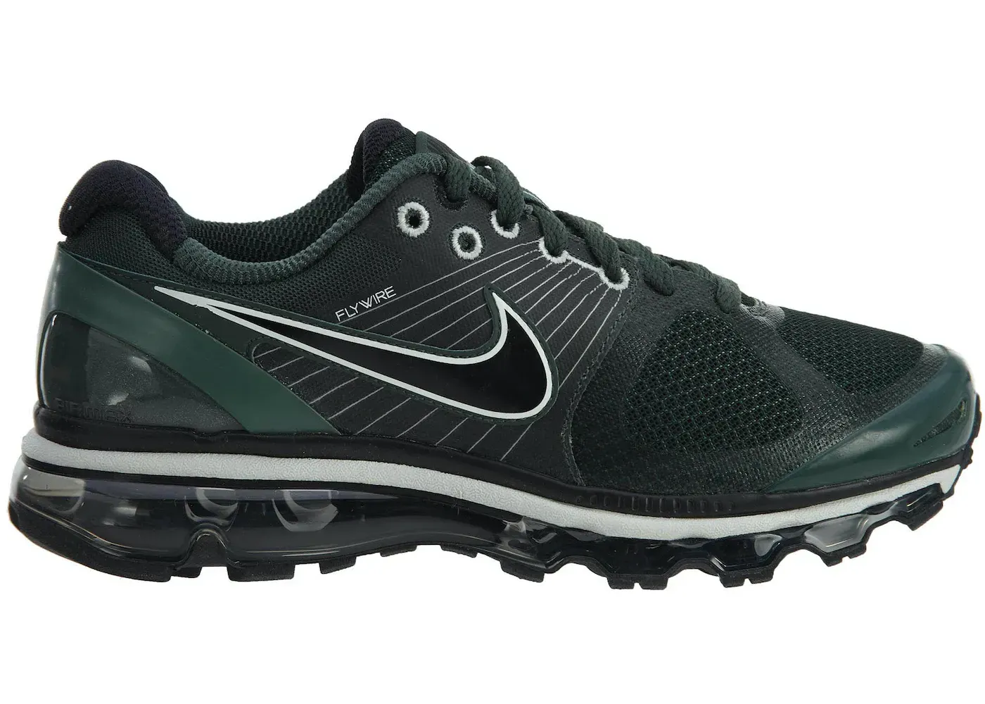 Фото № 1 с приближением к товару «‎Nike Air Max+ 2010 Grv-Green/Black Light/Light Green»