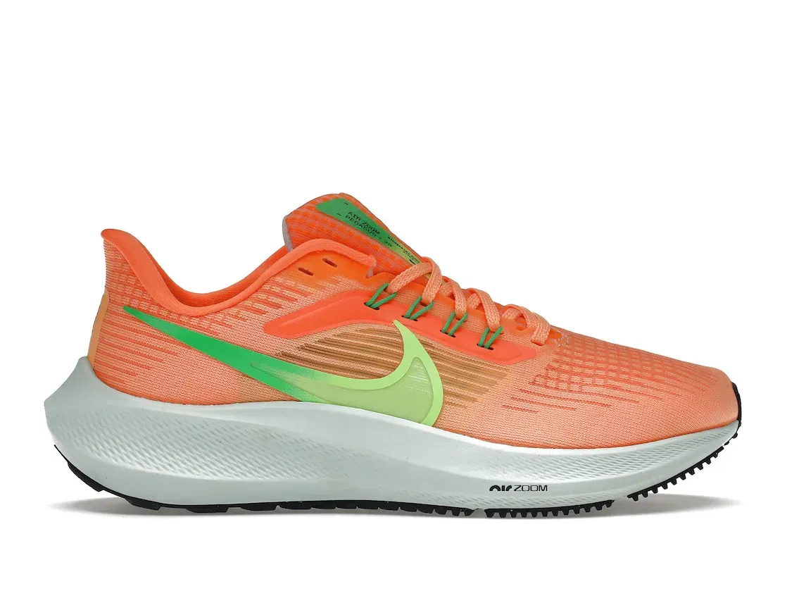 Фото № 1 с приближением к товару «‎Nike Air Zoom Pegasus 39 Peach Cream Green Shock »