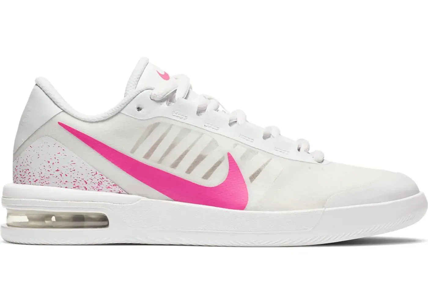 Фото № 1 с приближением к товару «‎Nike Court Air Max Vapor Wing MS White Laser Fuchsia »