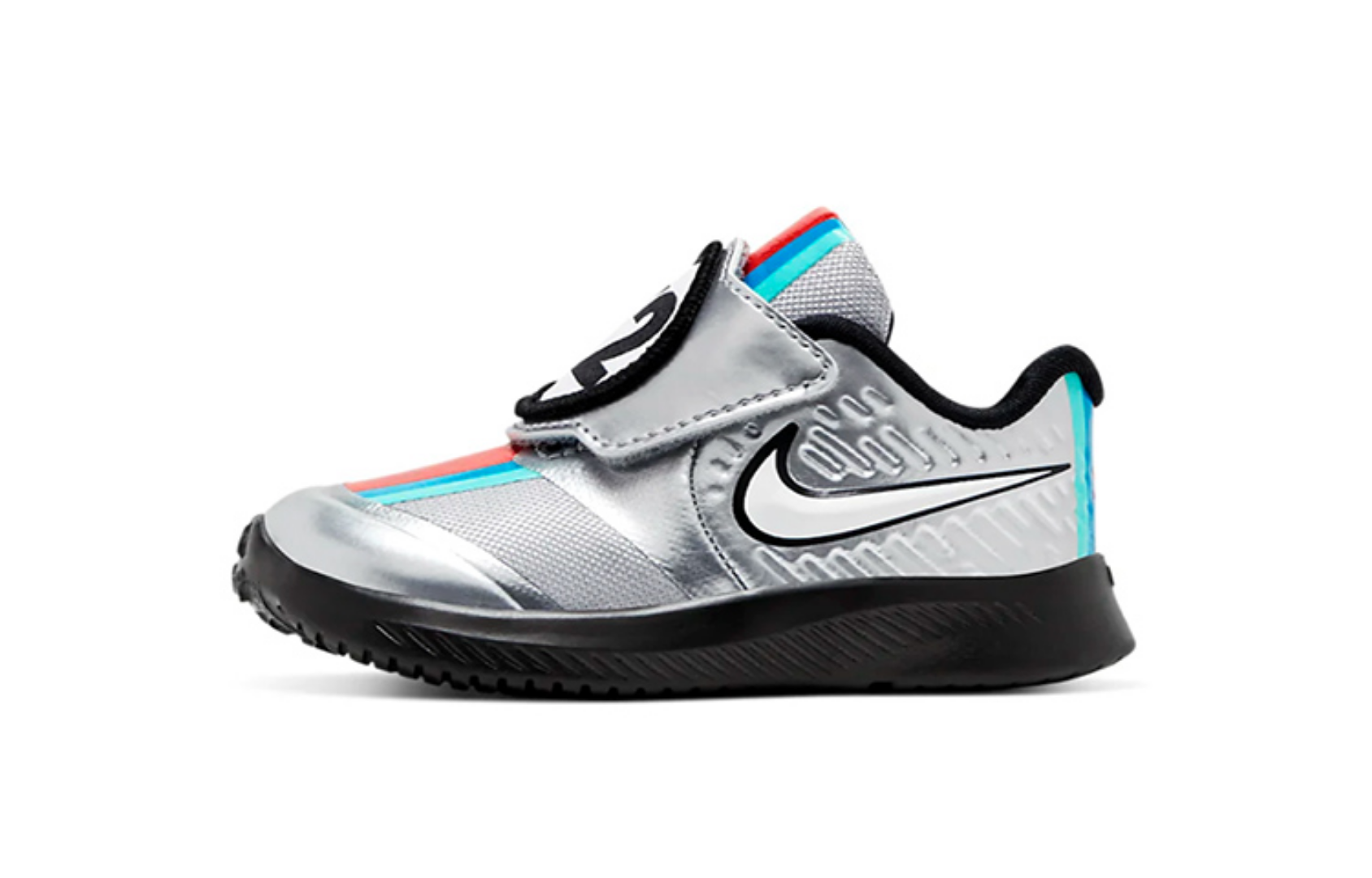 Фото № 1 с приближением к товару «‎Nike Star Runner 2 Auto TDV 'Metallic Silver'»