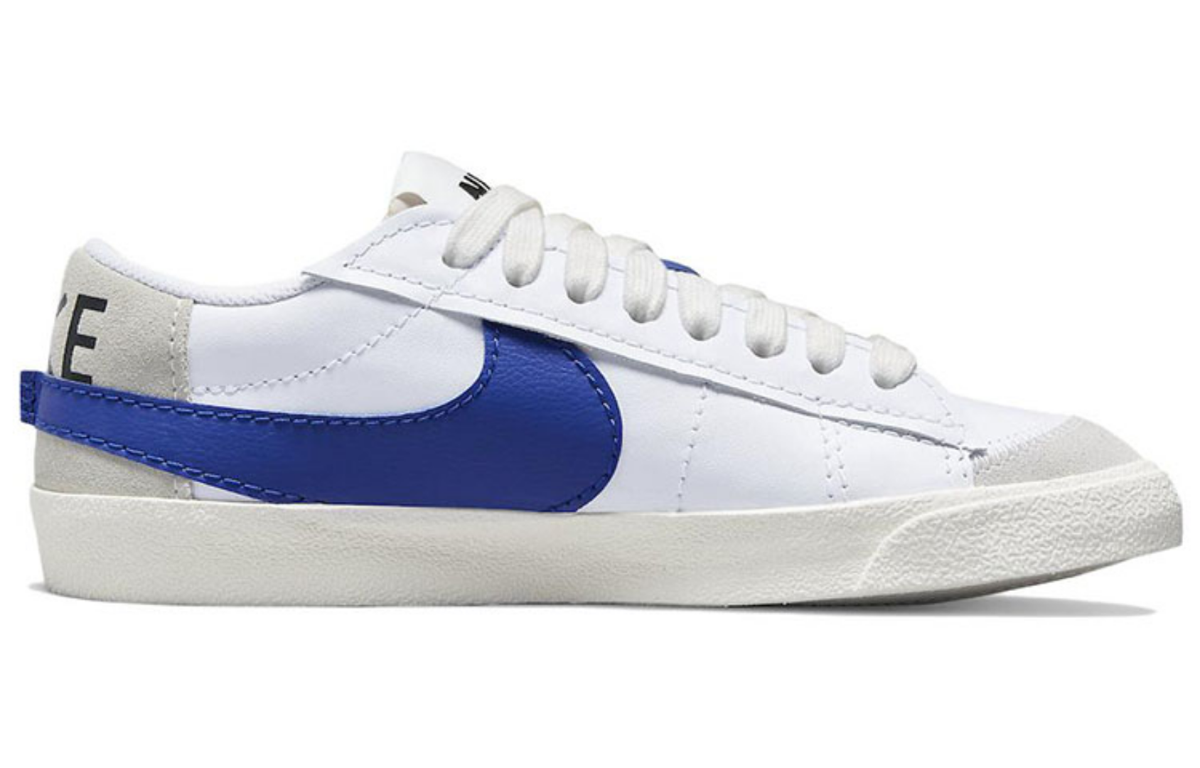 Фото № 2 с приближением к товару «‎Nike Blazer Low '77 Jumbo Skate Shoes WhiteOld Royal-Light Bone-S»