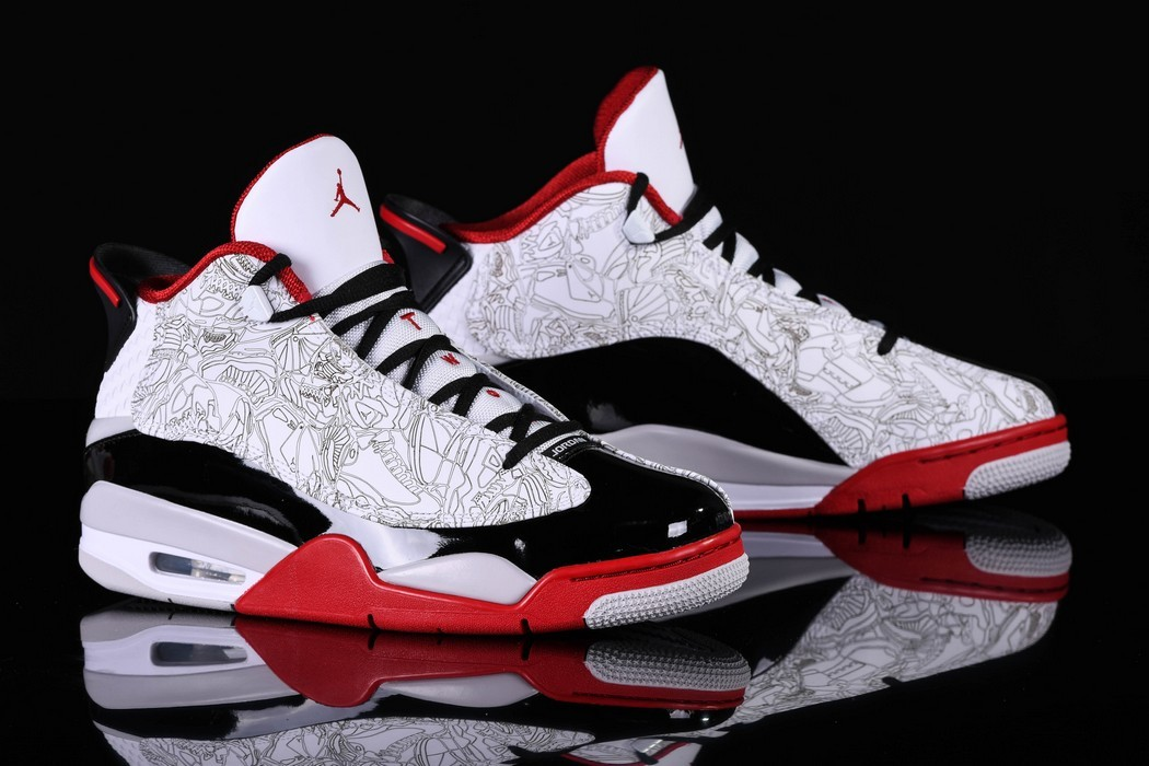 Фото № 2 с приближением к товару «‎Nike Air Jordan Dub Zero OG Laser »