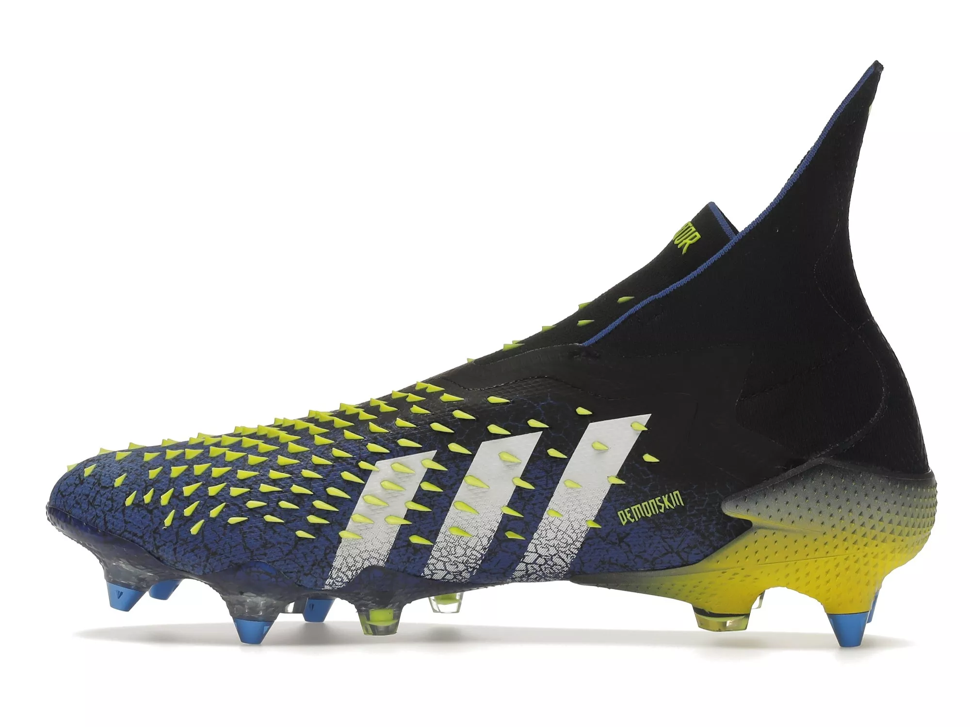 Фото № 4 с приближением к товару «‎adidas Predator Freak+ SG Black Blue Yellow»