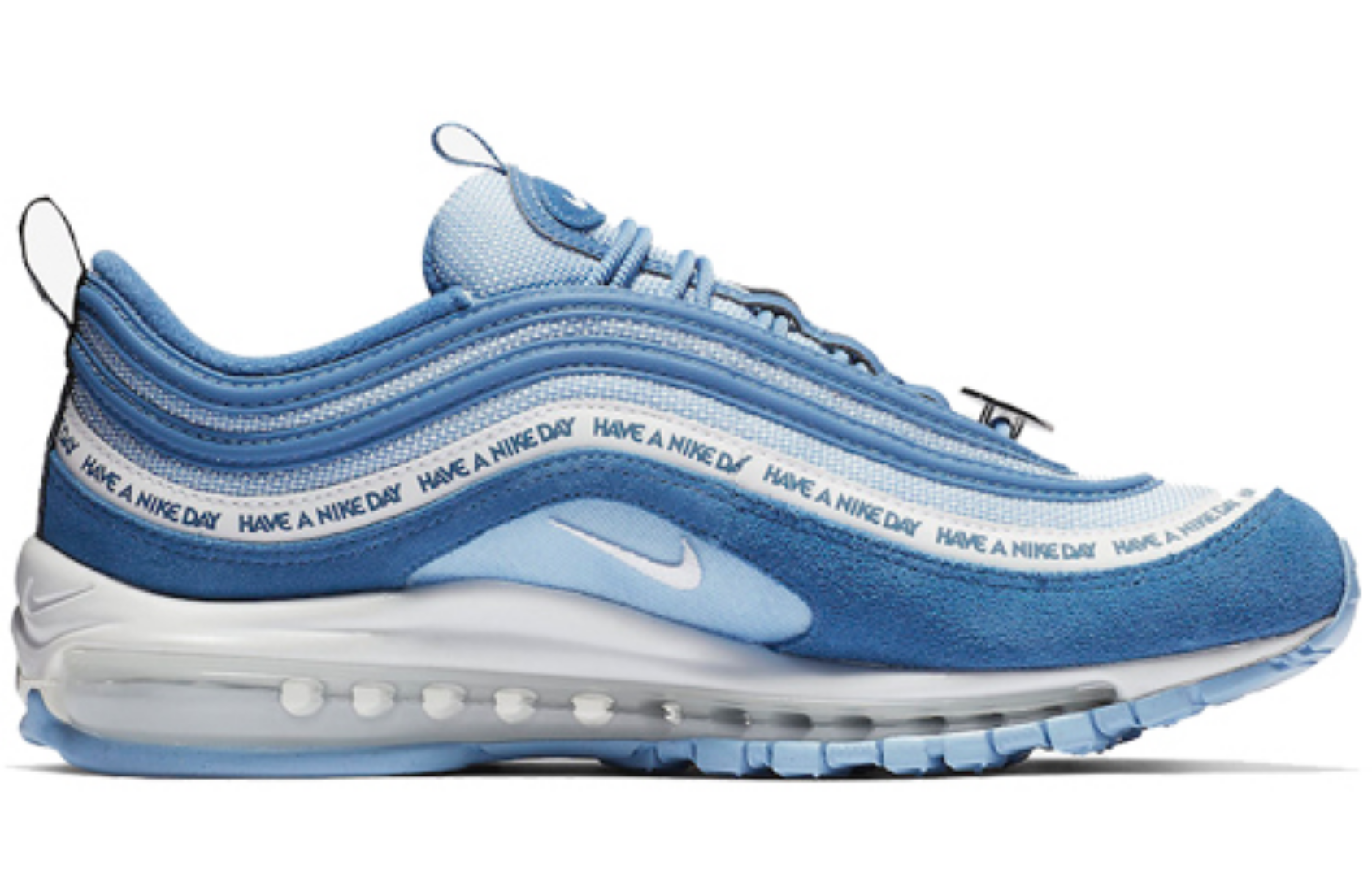 Фото № 2 с приближением к товару «‎Air Max 97 Have a Nike Day Indigo Storm»